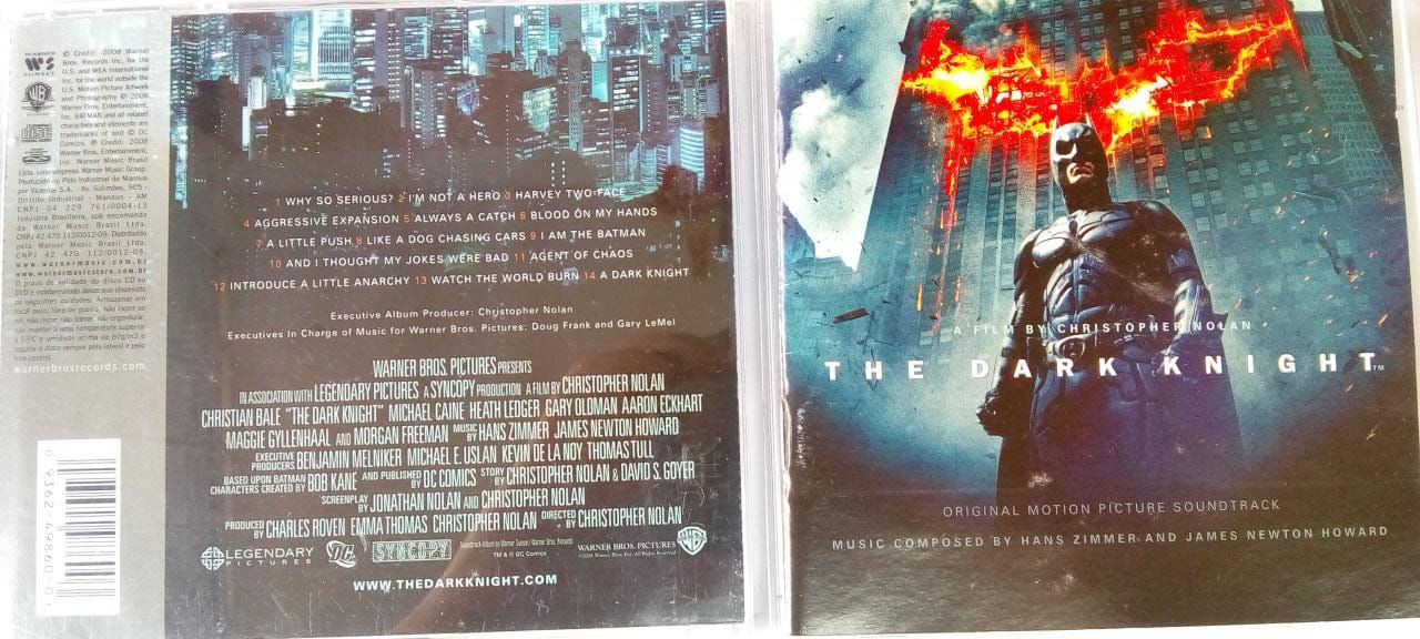 Cd Usado Batman The Dark Knight Trilha de Filme Exc CDU5119