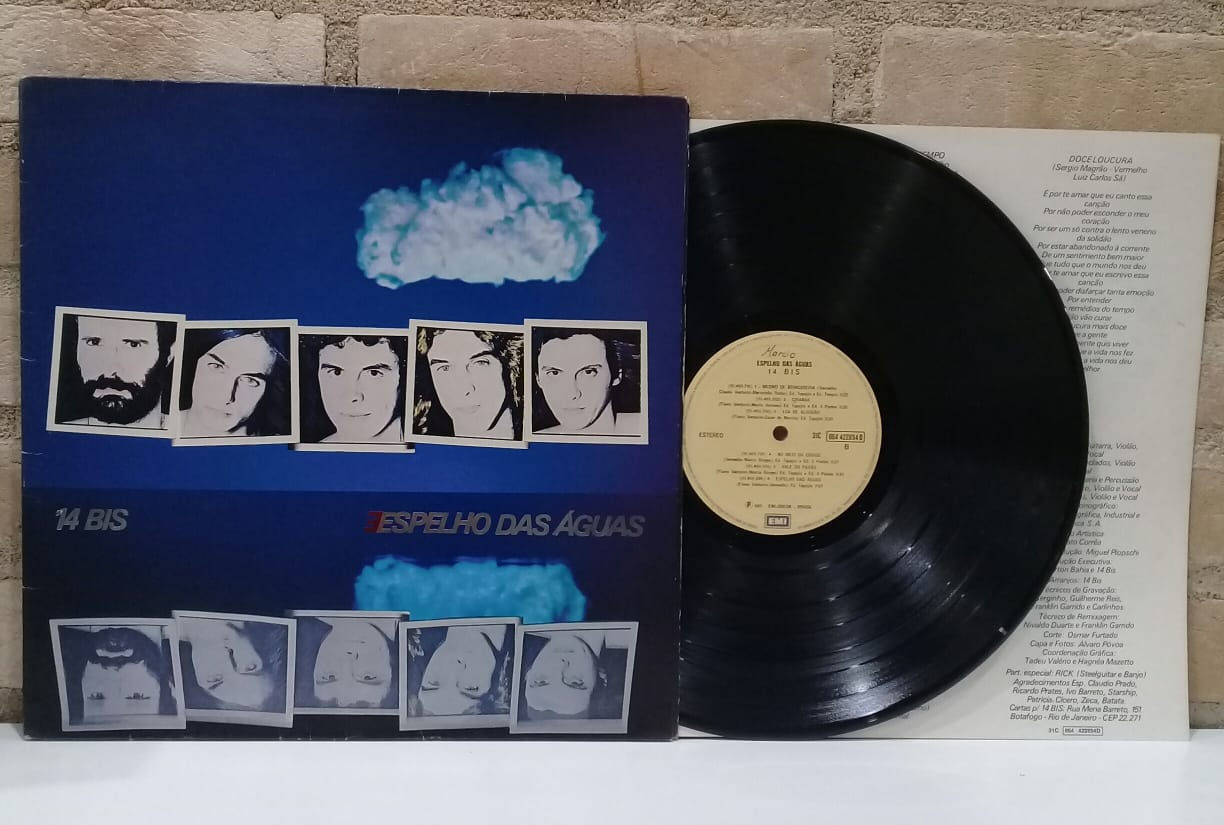 14 Bis Espelho Das Águas Capa dupla MB c/ Encarte