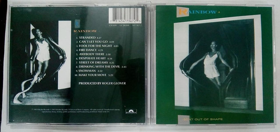 Cd Usado Rainbow Bent Out Of Shape Importado Exc CDU5195