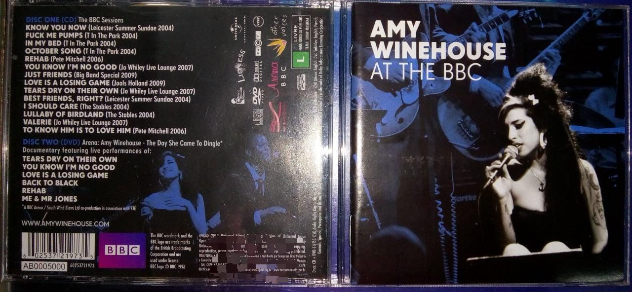 CD DVD Usado Amy Winehouse At The BBC Muito Bom CDU6008