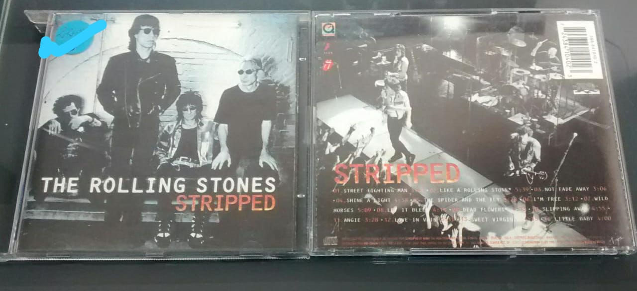 Cd Usado Rolling Stones Stripped CDU2709