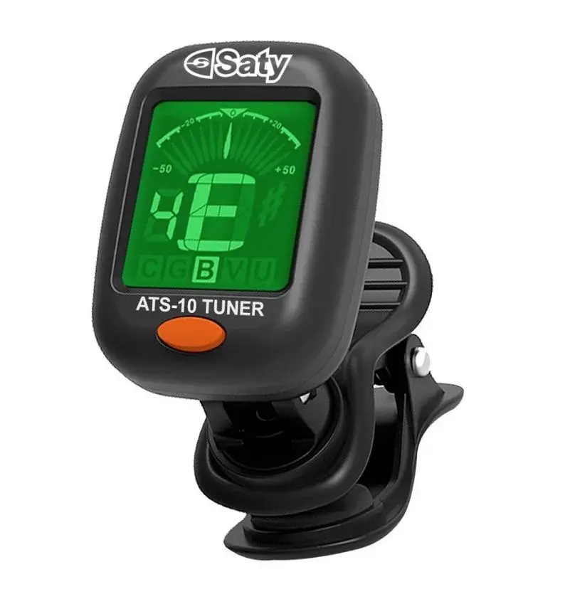 Afinador Digital Cromático Clip Saty ATS10