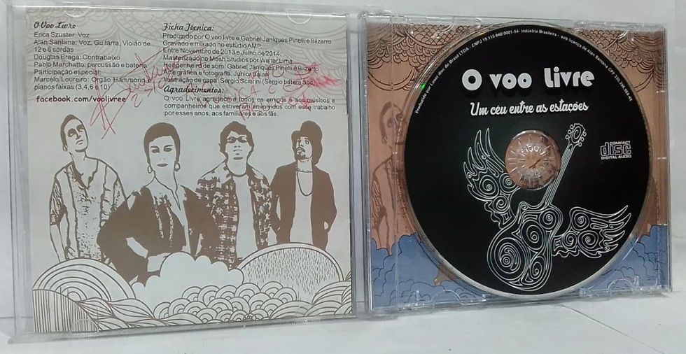 Miniatura: CD Usado O Voo Livre Um céu entre as estações