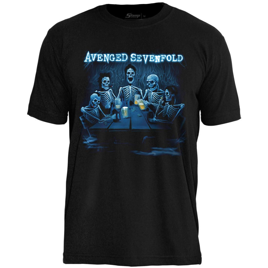 Camiseta Avenged Sevenfold Fold Welcome Preto Stamp TS952