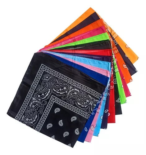 Miniatura: Bandana Lenço Tradicional Diversos Algodão BD002