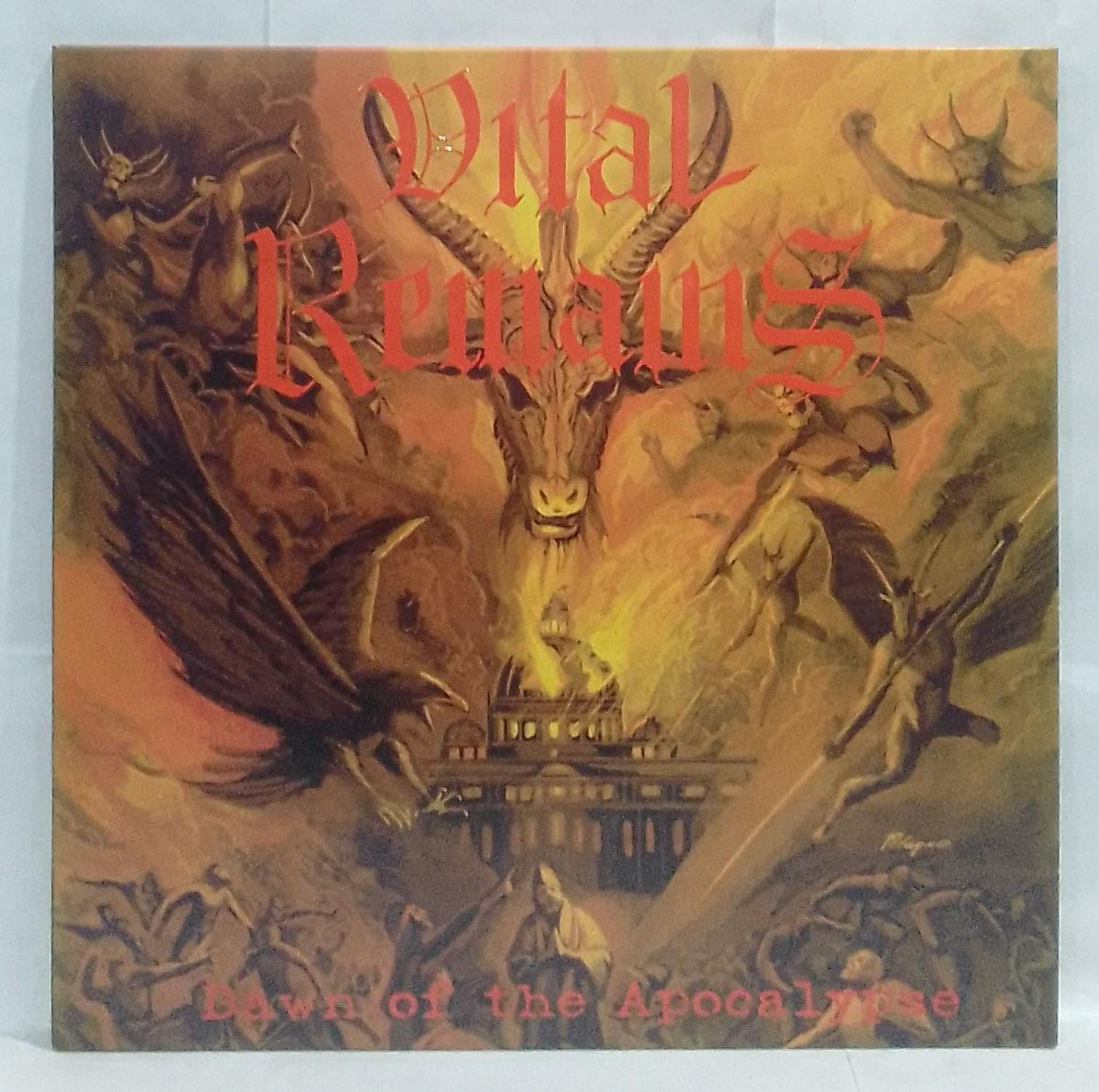 LP Usado Vital Remains Dawn of the Apocalypse