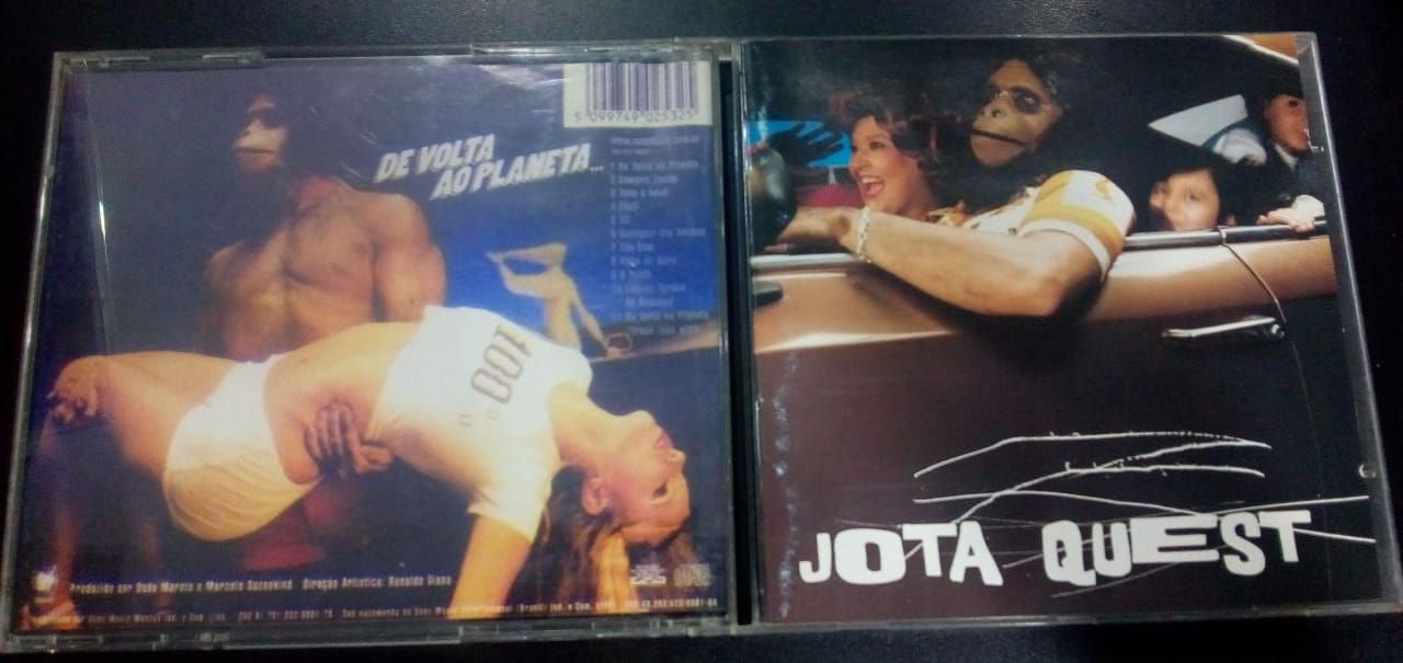 Cd Usado Jota Quest De Volta Ao Planeta CDU4871