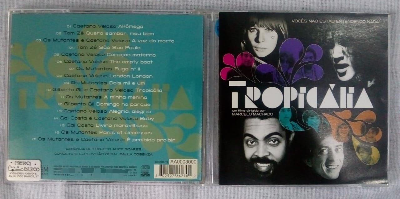 Cd Usado Tropicália Trilha Sonora Original Excelente CDU6499