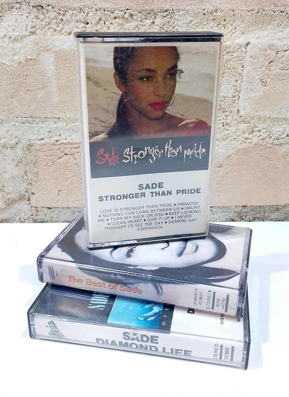 Lote Sade 2 Fitas Diamond Life e Stronger than Pride