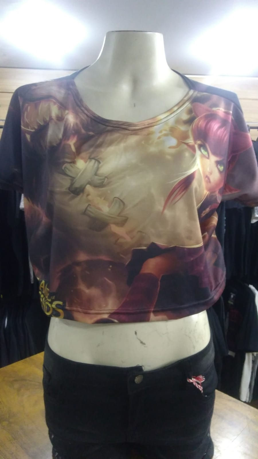 Cropped League OF Legends Annie Ludam CLL04