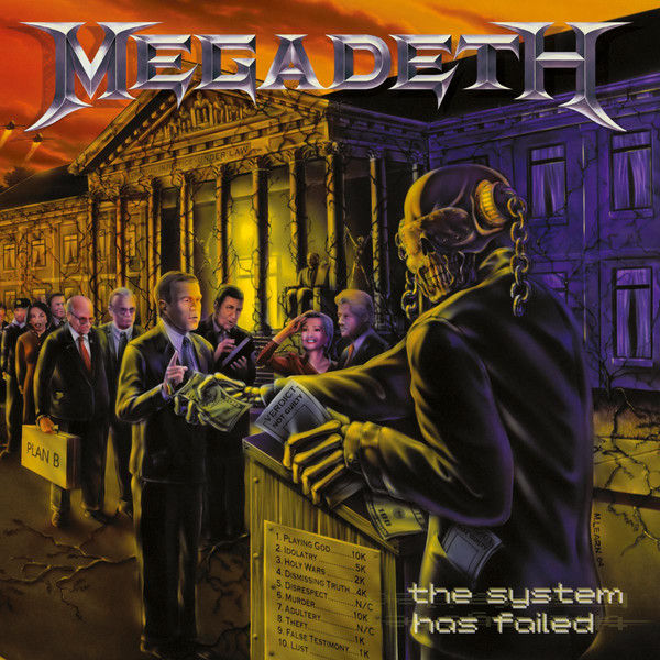 Cd Megadeth The System Has Failed Nacional 2004