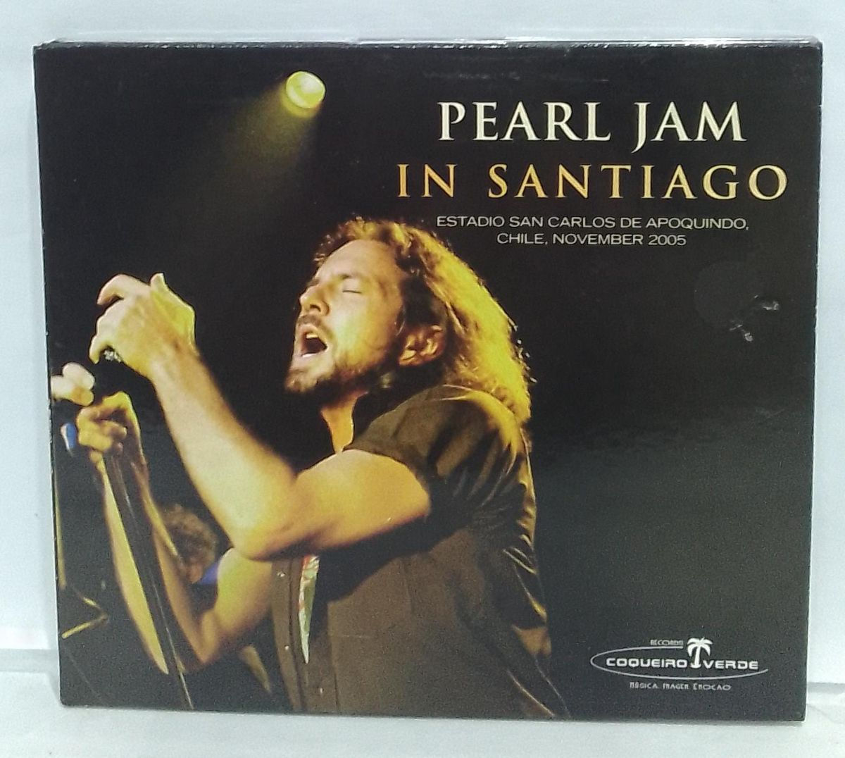 CD Usado Pearl Jam In Santiago