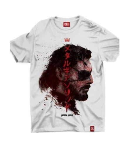 Camiseta Metal Gear Foto Branco Chemical C2509