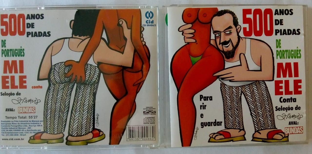 Cd Usado 500 Anos De Piadas De Português CDU1962
