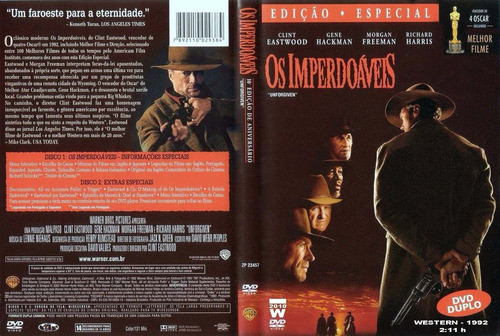 Dvd Usado Os Imperdoáveis | Metal Music