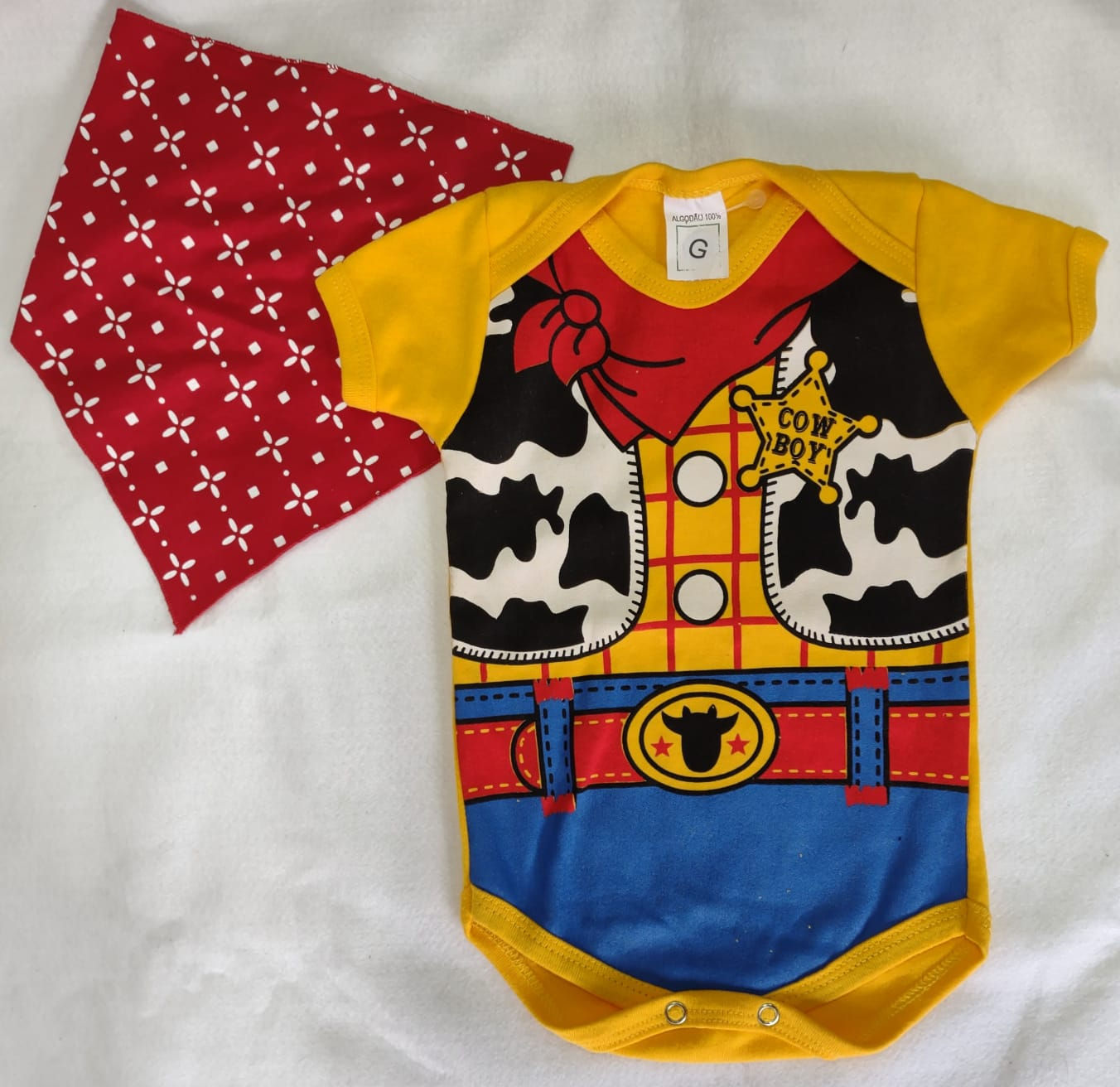 Kit Body Infantil Toy Story Woody BDTSW1