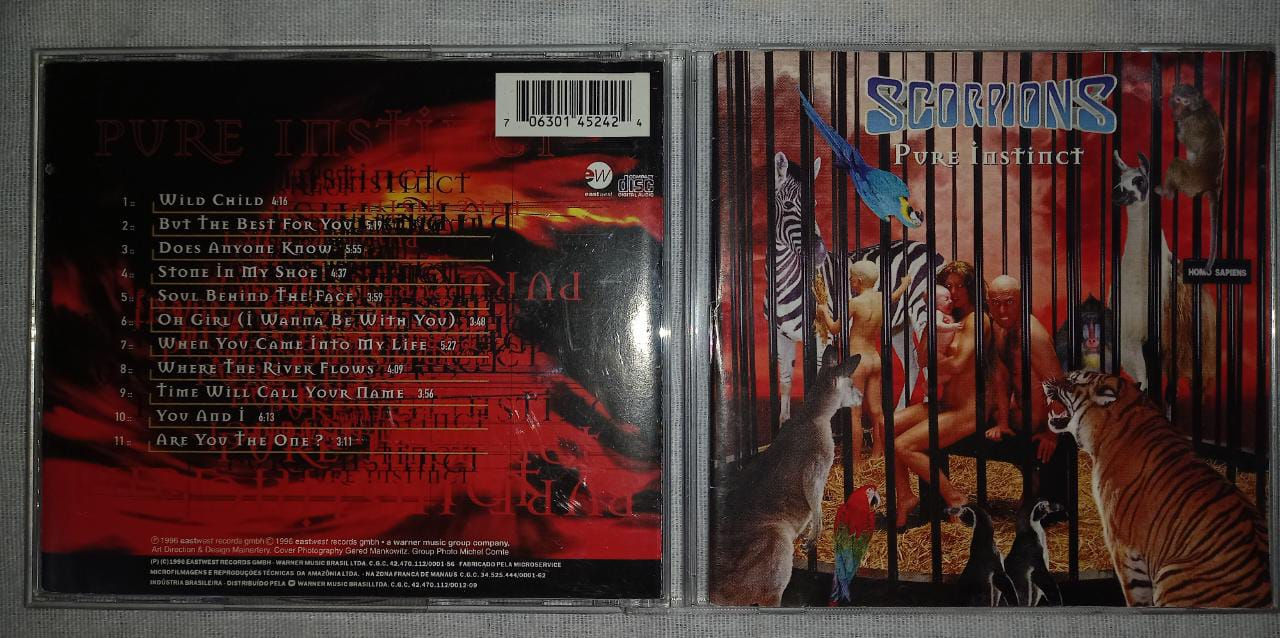 Cd Usado Scorpions Pure Instinct CDU6891