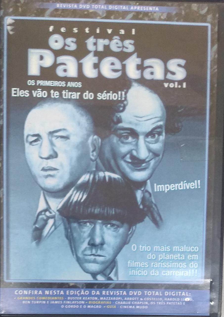 Dvd Usado Os Três Patetas Vol 1 Os Primeiros Anos