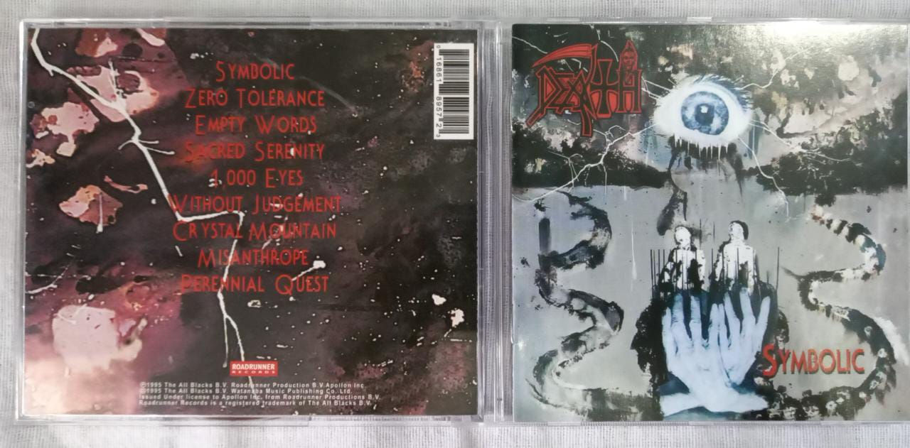 Cd Usado Death Symbolic Importado USA Exc CDU10308