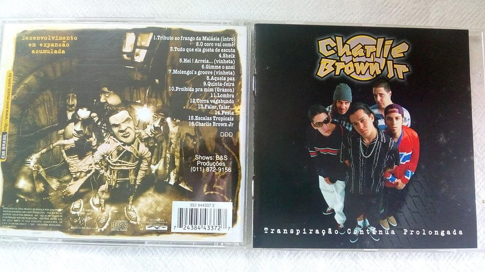 Cd Usado Charlie Brown Jr. Transpiração Contínua Exc CDU511