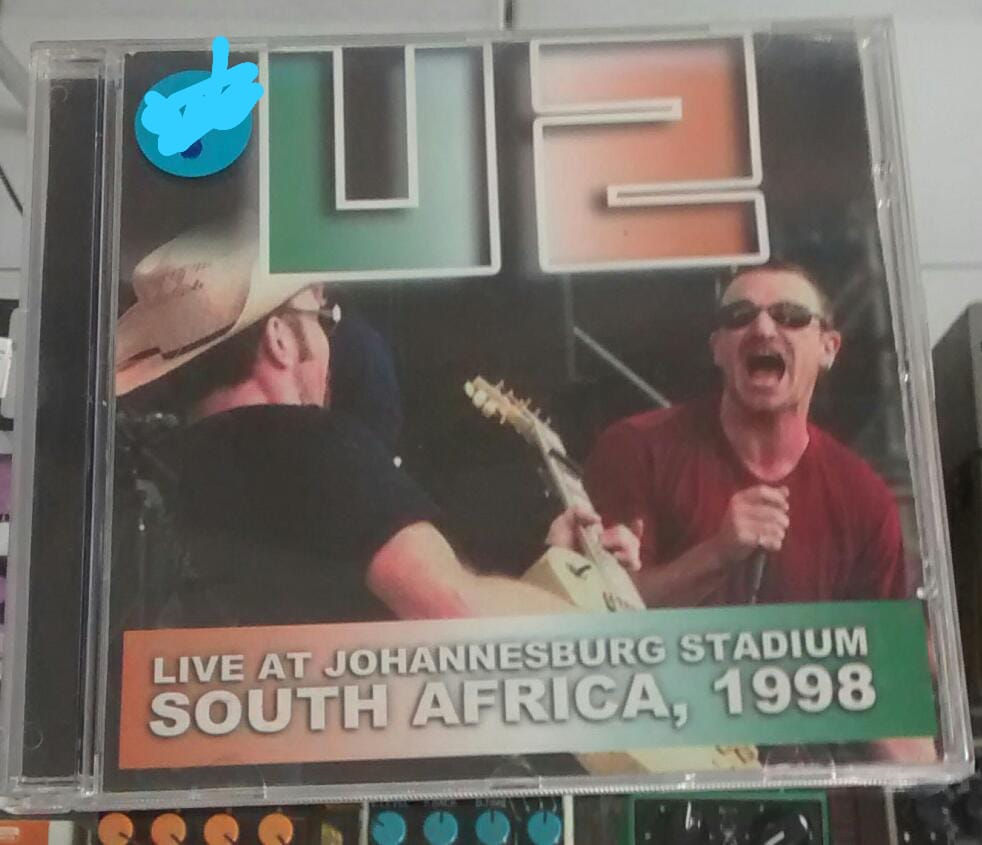 Cd Usado U2 Live At Johannesburg 1998 Bootleg CDU2942