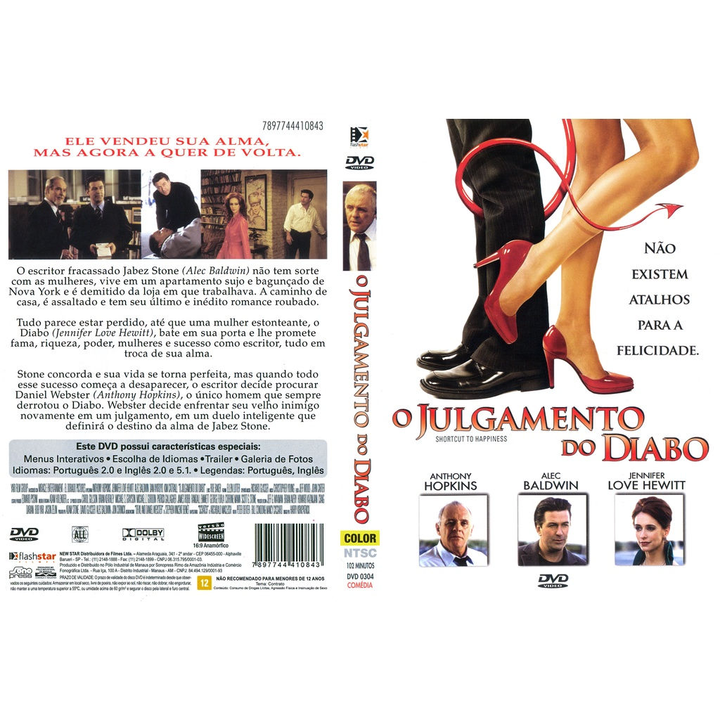 Dvd Usado O Julgamento Do Diabo