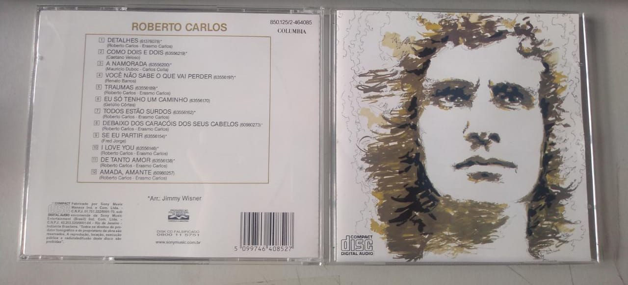 CD Usado Roberto Carlos Excelente CDU8044