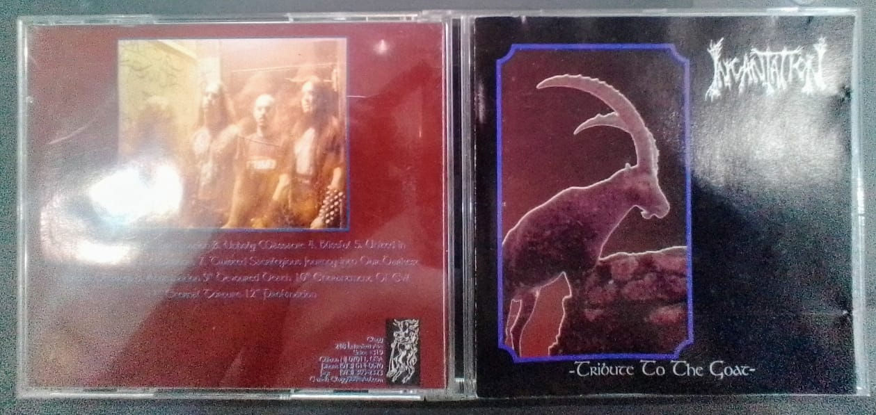 Cd Usado Incantation Tribute To The Goat IMPORTADO CDU2030