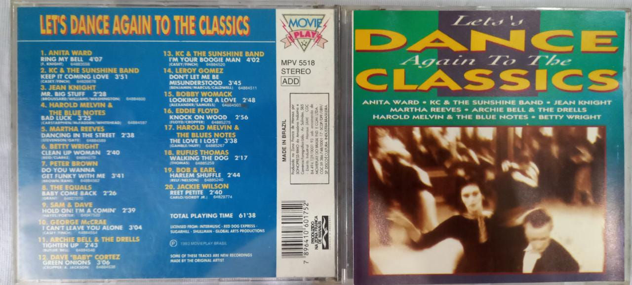 Cd Usado Lets Dance Again To The Classics Muito Bom CDU6801