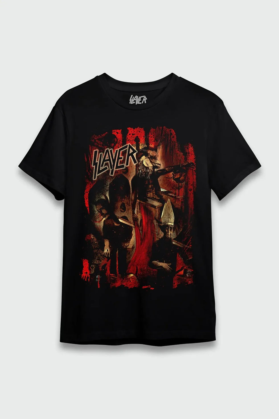 Camiseta Slayer Reign in Blood Preto Consulado OF0133