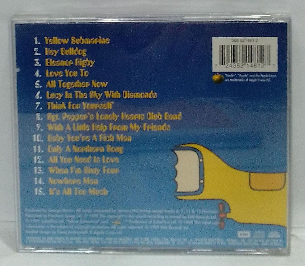 Miniatura: CD Usado The Beatles Yellow Submarine Songtrack