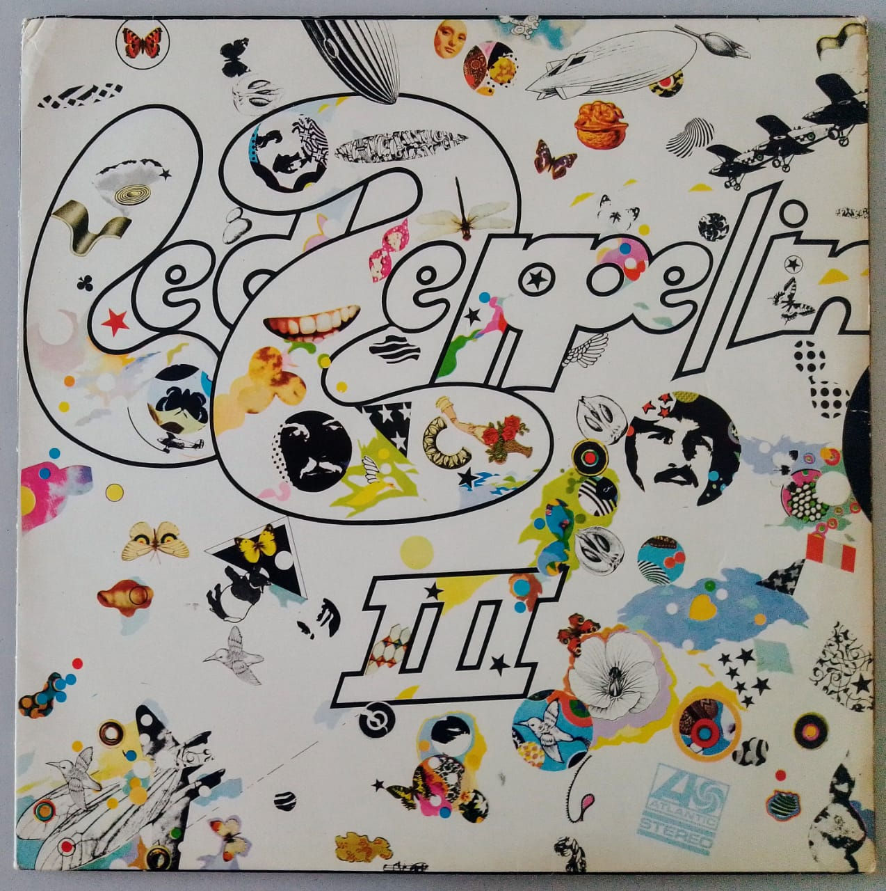 Vinil Lp Led Zeppelin lll 3 Capa Dupla Muito Bom