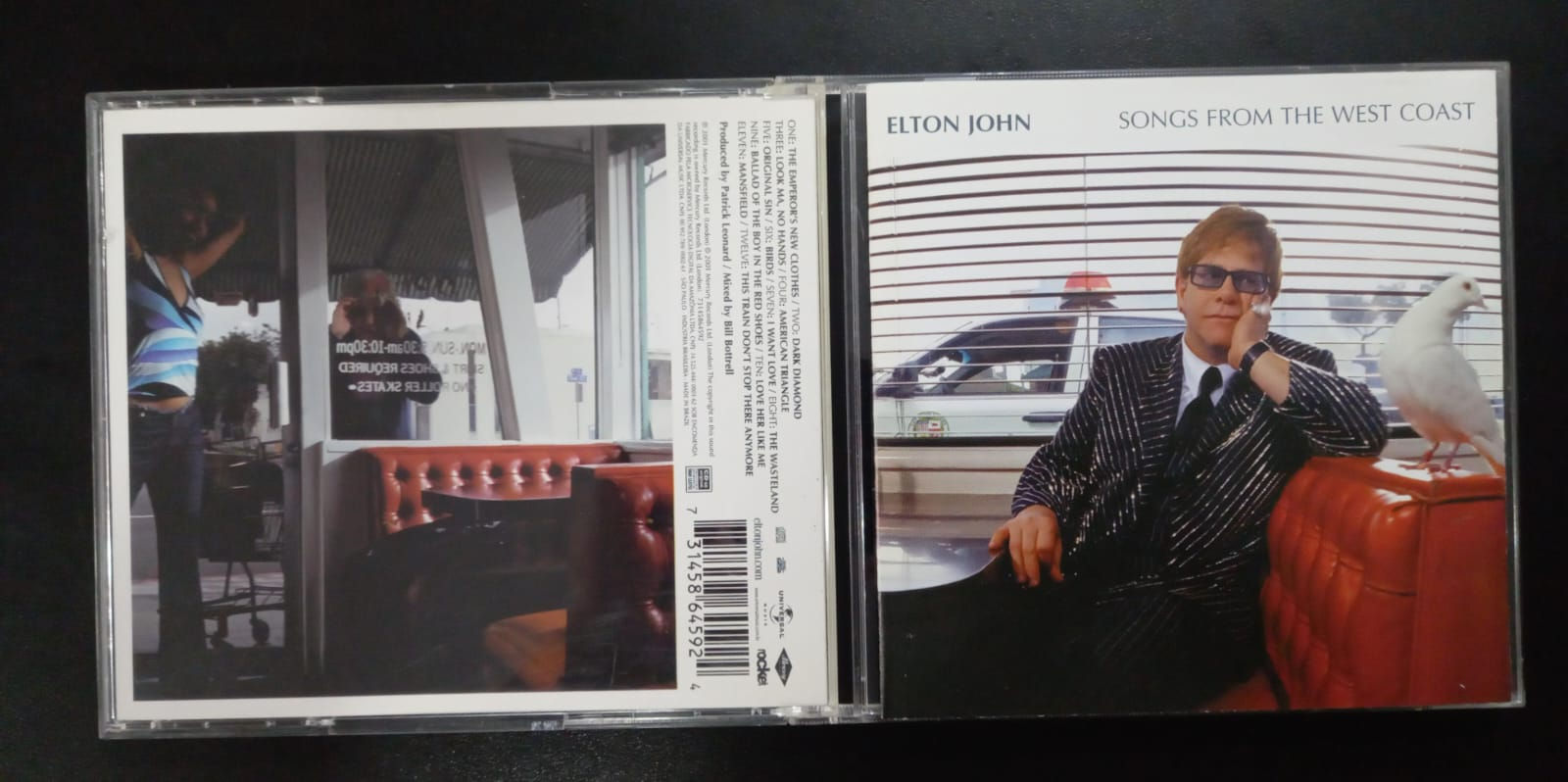 Cd Usado Elton John Songs From The West Coast MB CDU10621