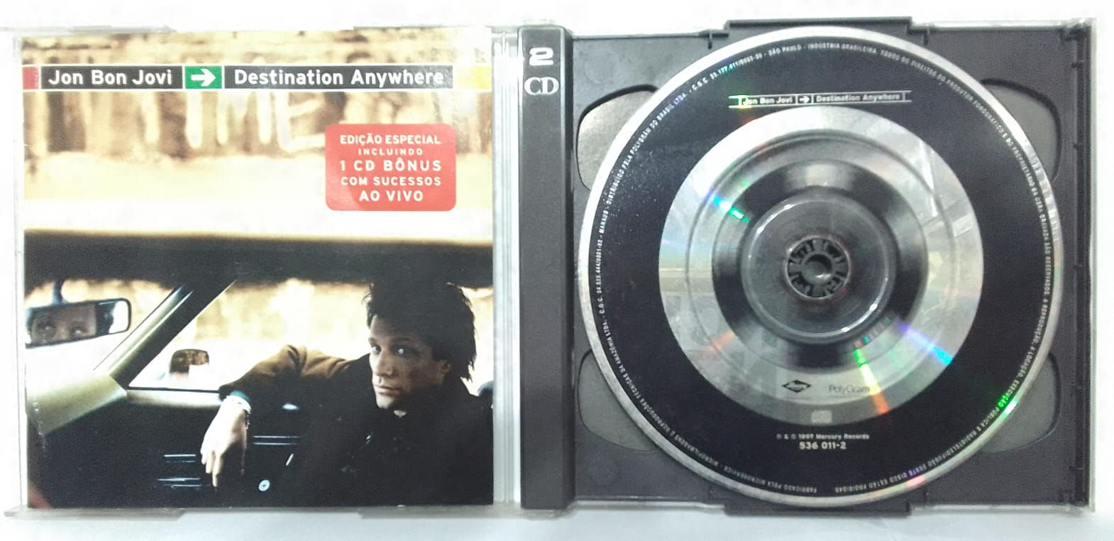 Cd Usado Jon Bon Jovi Destination Anywhere CDU13997