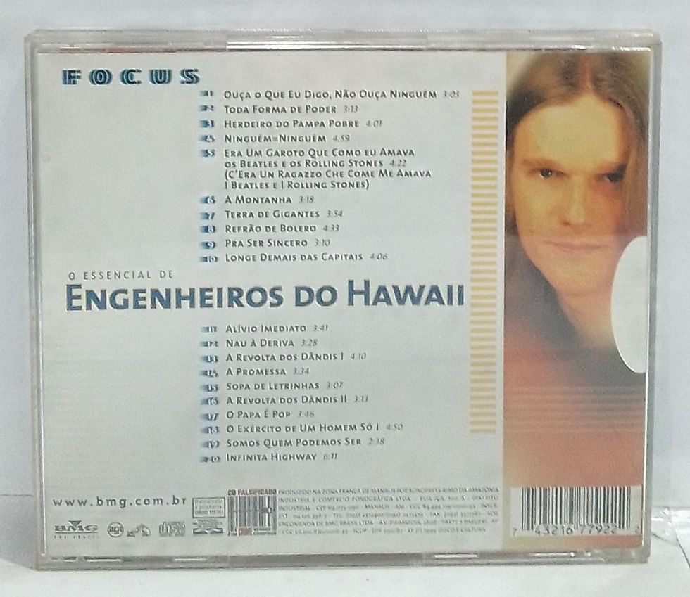 Miniatura: CD Usado Engenheiros do Hawaii Focus