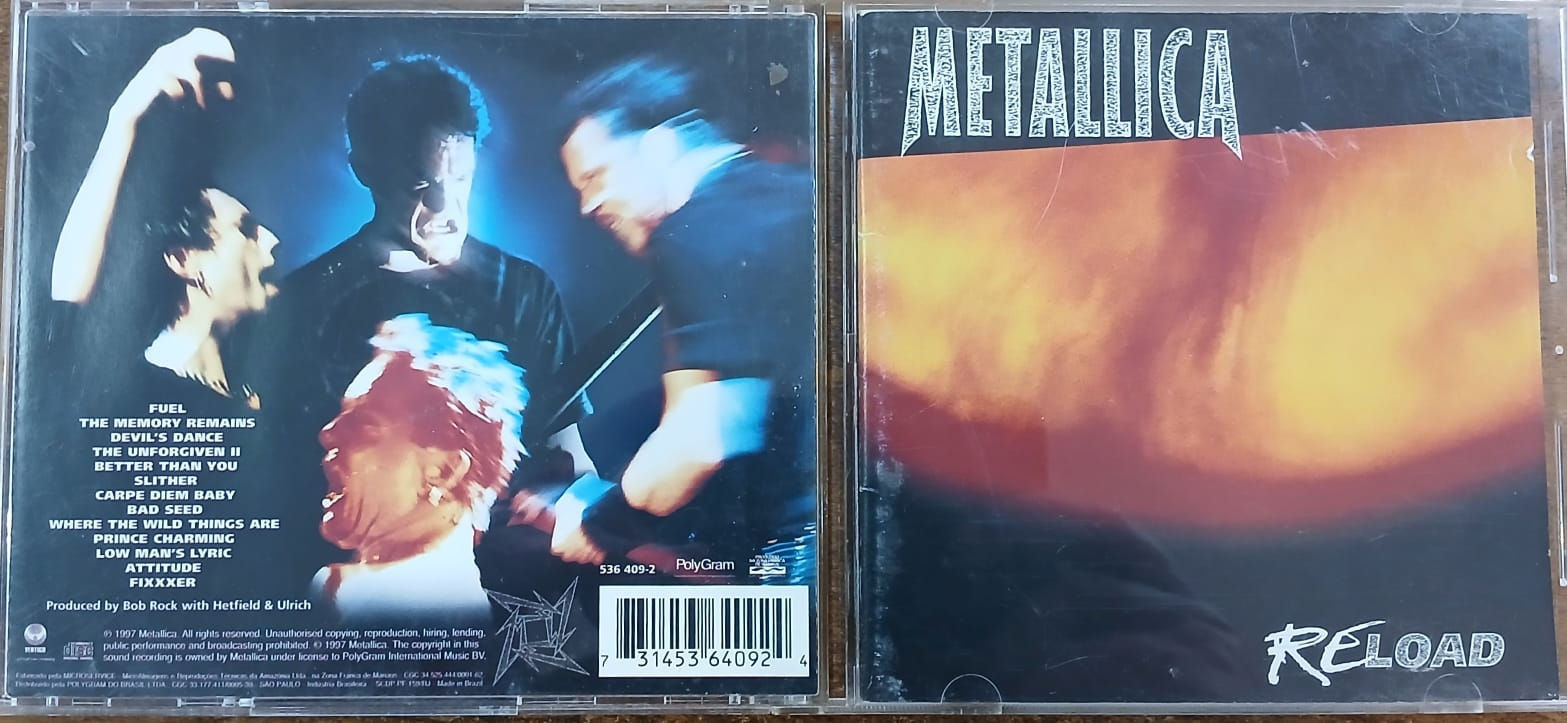 Cd Usado Metallica Reload Nacional CDU13733