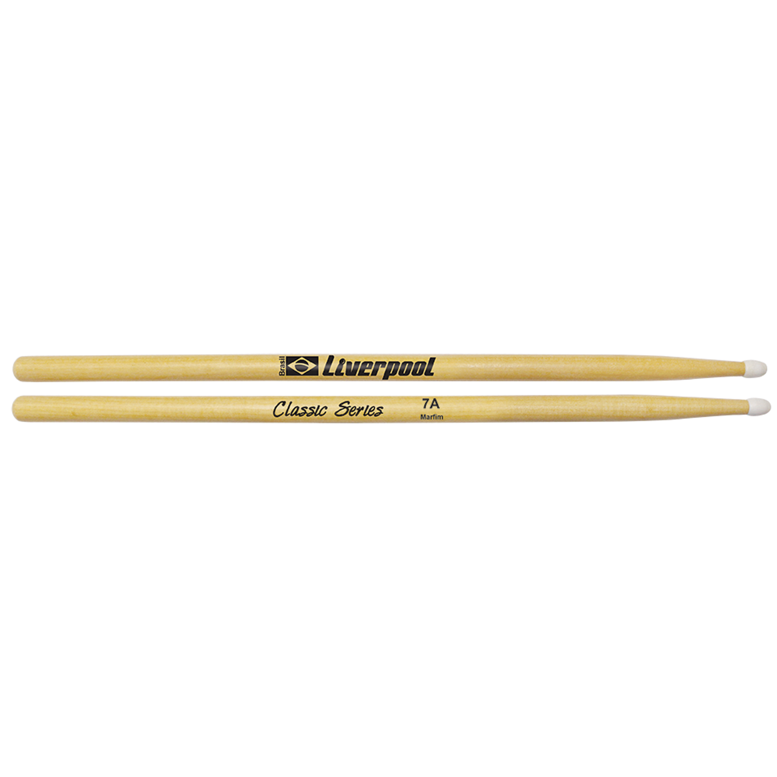 Baqueta Classic Series Marfim Liverpool 7A Nylon LL7AN