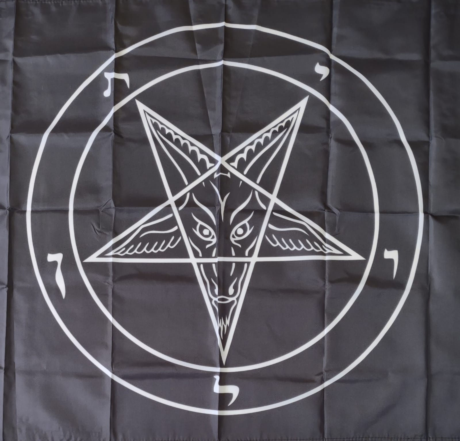 Bandeira Pentagrama Preto BDR1