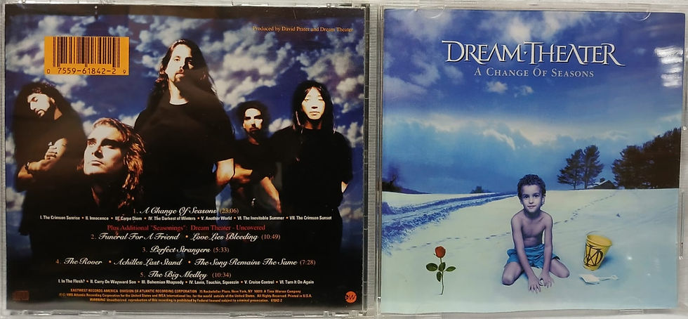 Miniatura: Cd Usado Dream Theater A Change Of Seasons IMP CDU13004