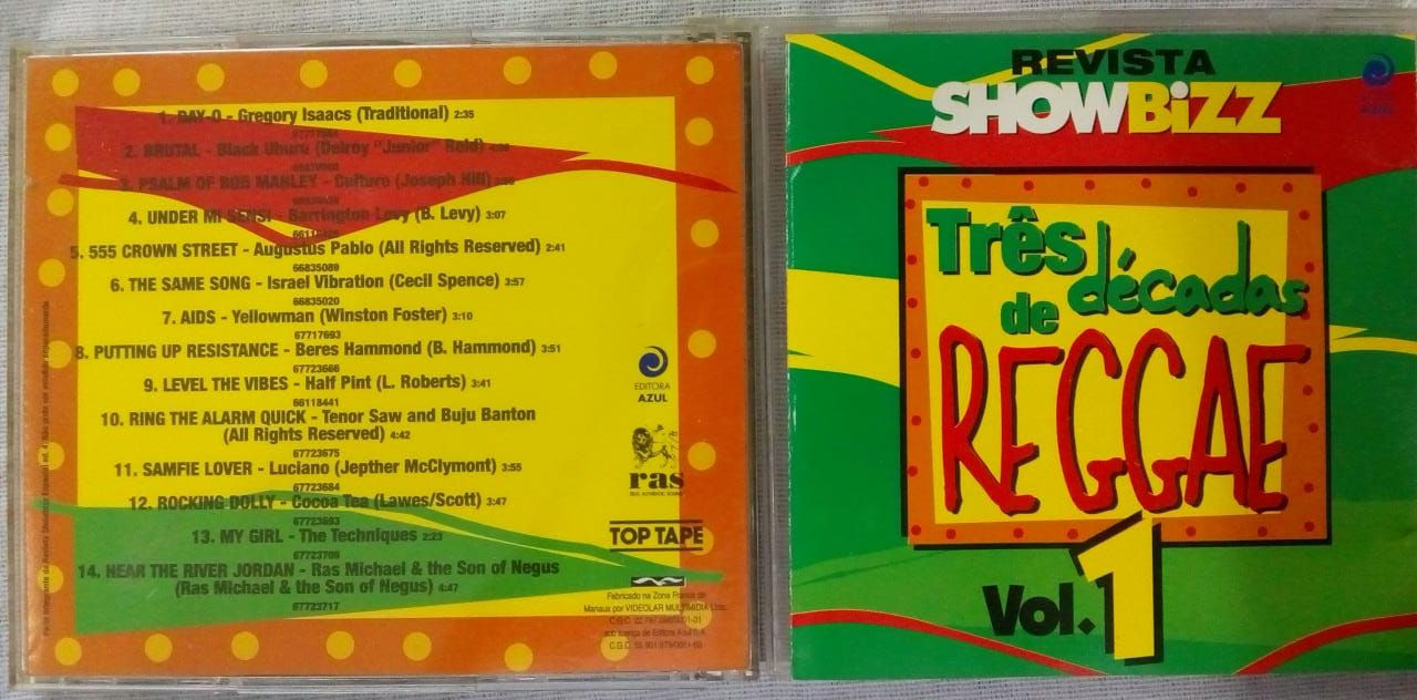 Cd Usado Três Décadas De Reggae Vol 1 Promo CDU6629