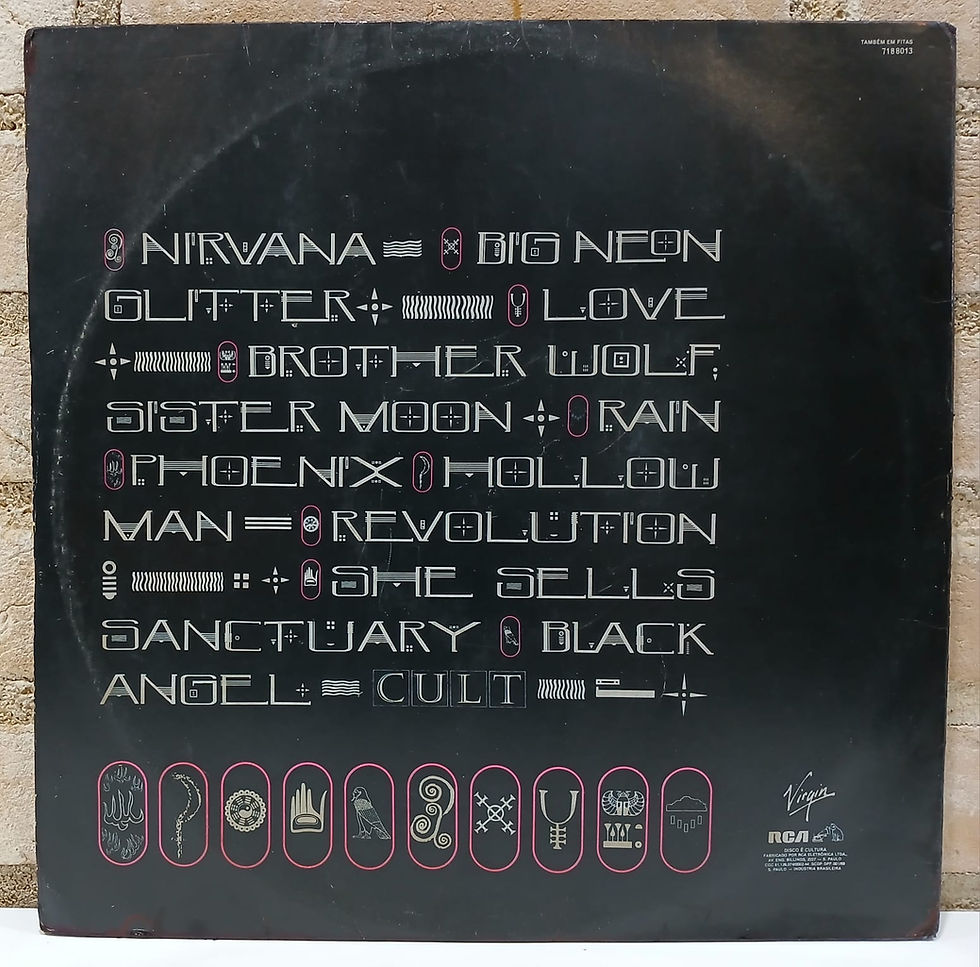 Miniatura: Vinil Lp The Cult Love 1986 Capa Dupla Bom Estado