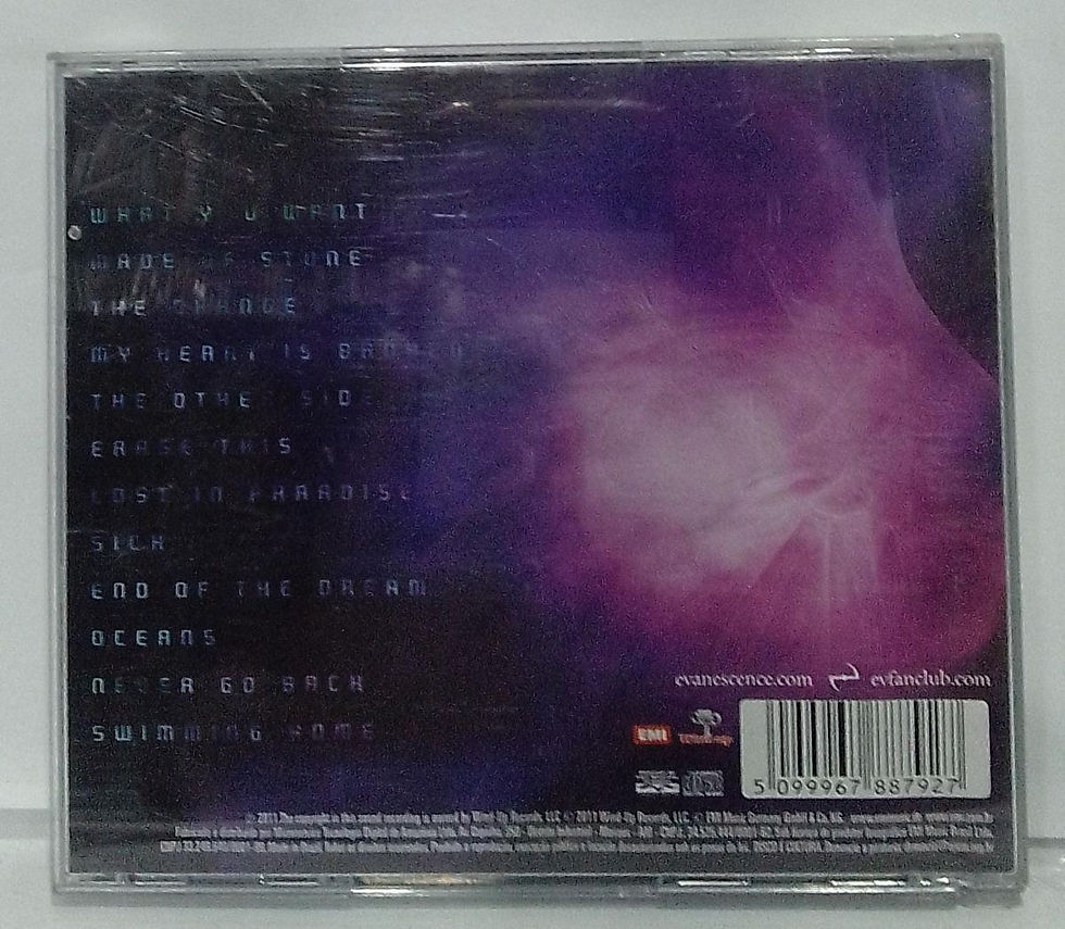 Miniatura: CD Usado Evanescence  Evanescence