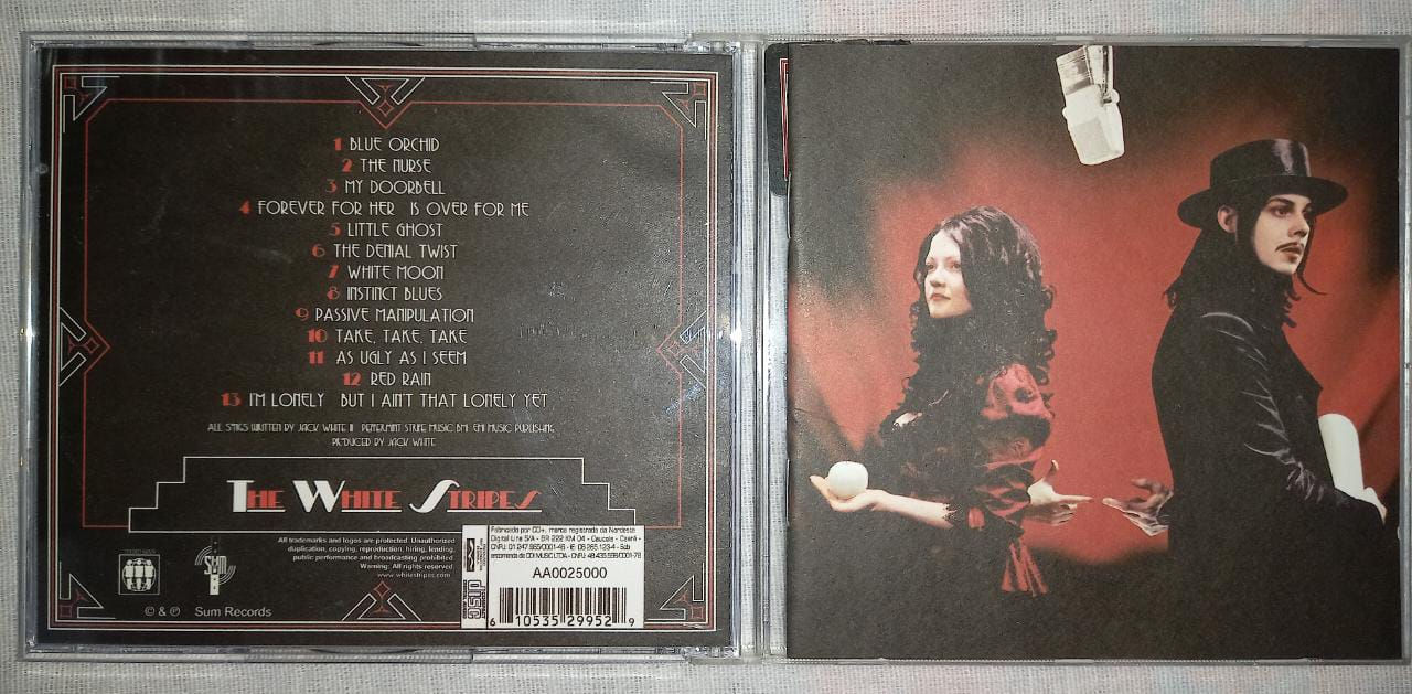 Cd Usado The White Stripes Get Behind Me Satan Exc CDU10023