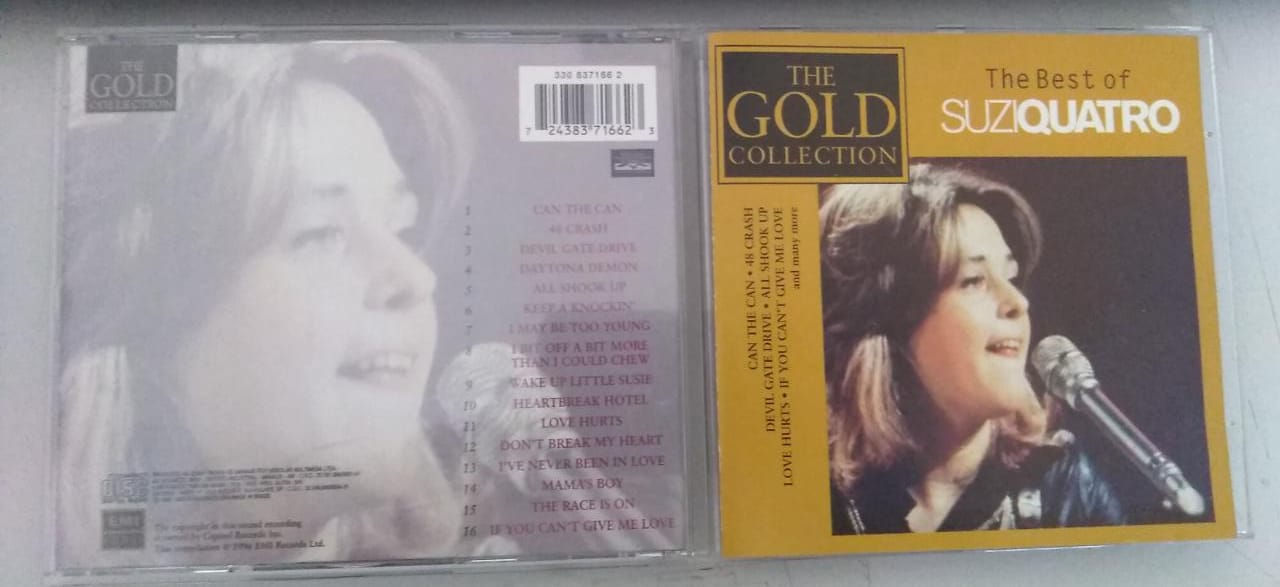 CD Usado Suzi Quatro The Gold Collection Muito Bom CDU8095
