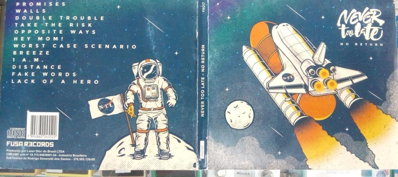 Cd Usado Never Too Late No Return Digipack MB CDU4845