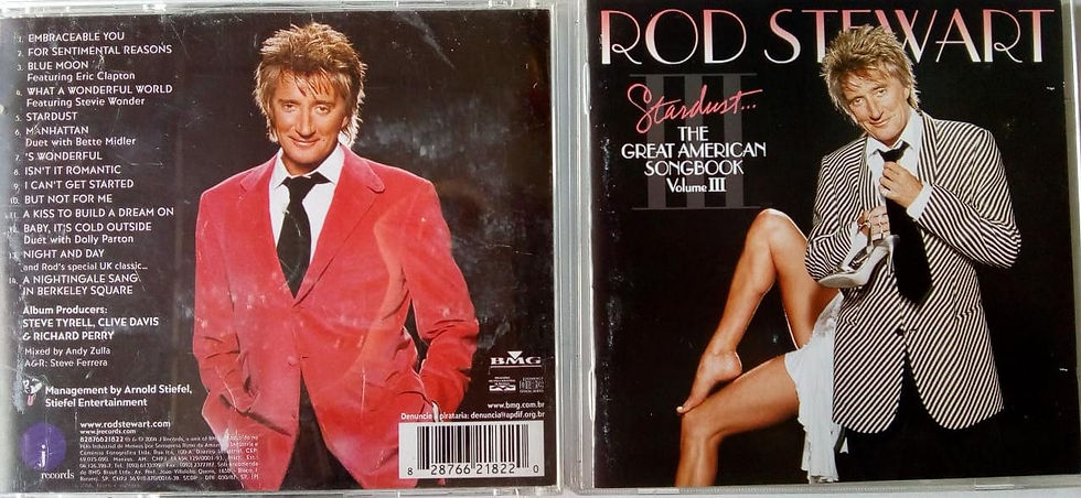 Cd Usado Rod Stewart Stardust The Great American CDU5100