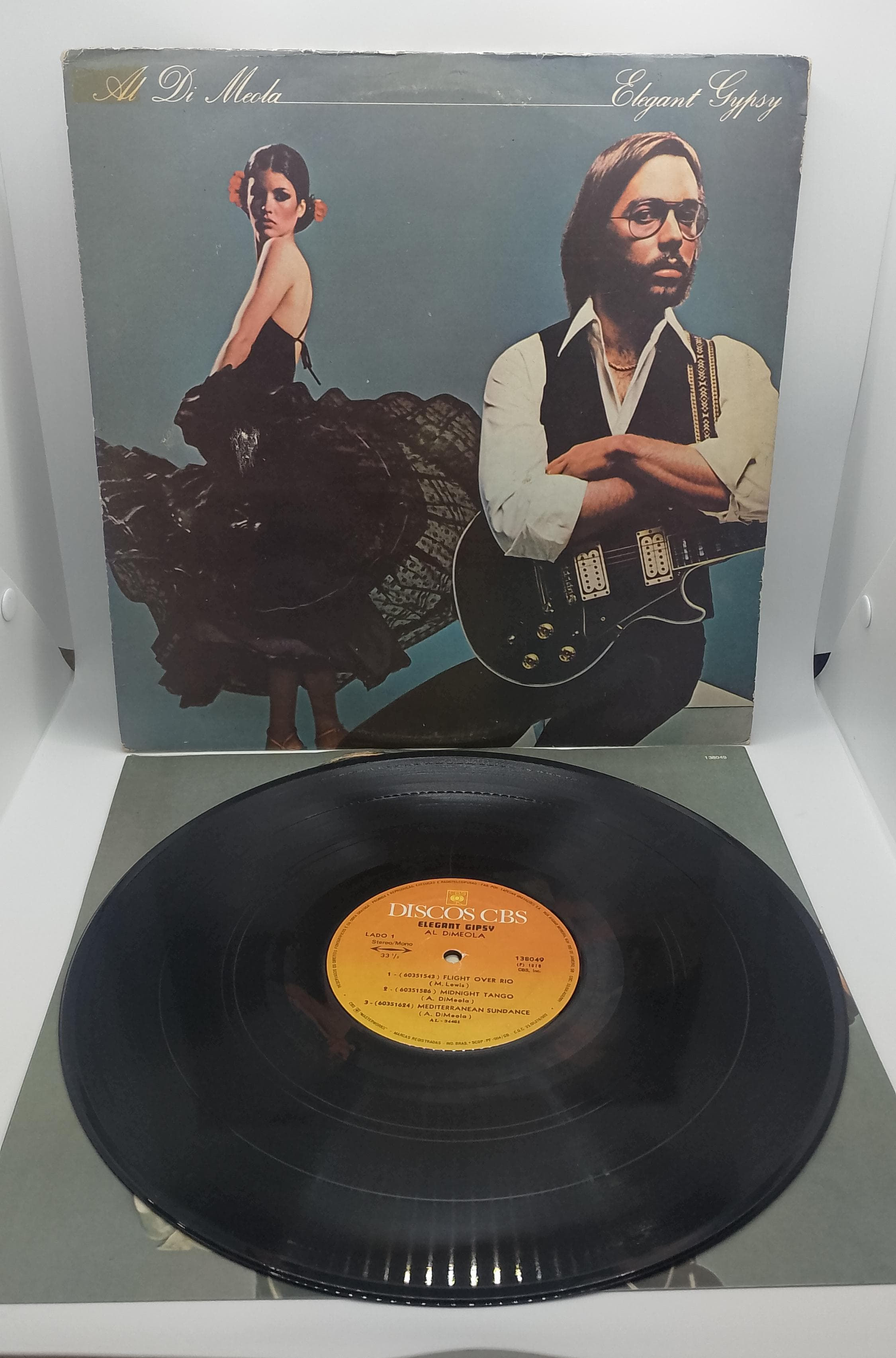Vinil Lp Al Di Meola Elegant Gypsy C/Encarte 1977