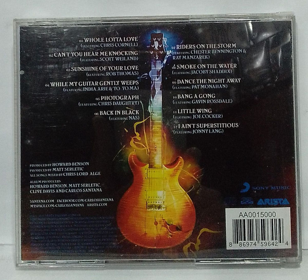 Miniatura: CD Usado Santana The Greatest Guitar Classics... CDU 15156