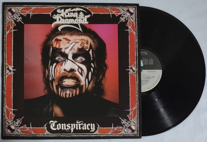 Vinil Lp King Diamond Conspiracy Nacional Com Encarte 1989