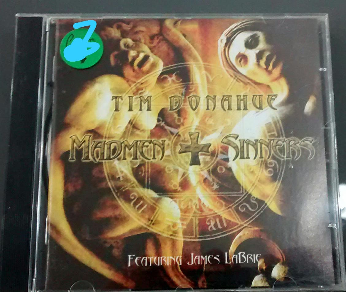 Cd Usado Tim Donahue Madmen Sinners Excelente CDU1839